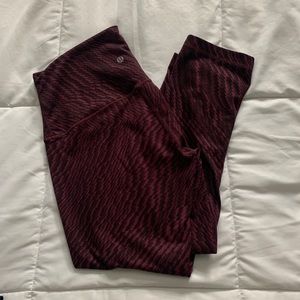 Lulu lemon crop leggings